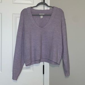 Purple H&M sweater